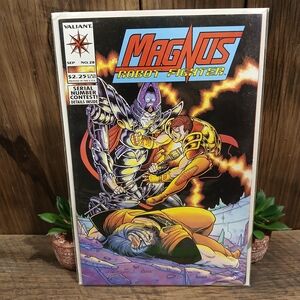 Valiant Magnus Robot Fighter Comic Book